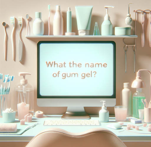 ¿Cómo se llama el gel para las encías?
