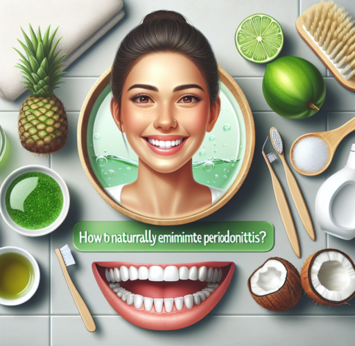 ¿Cómo eliminar la periodontitis de forma natural?