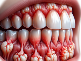 ¿Cómo se ve una encía con gingivitis?
