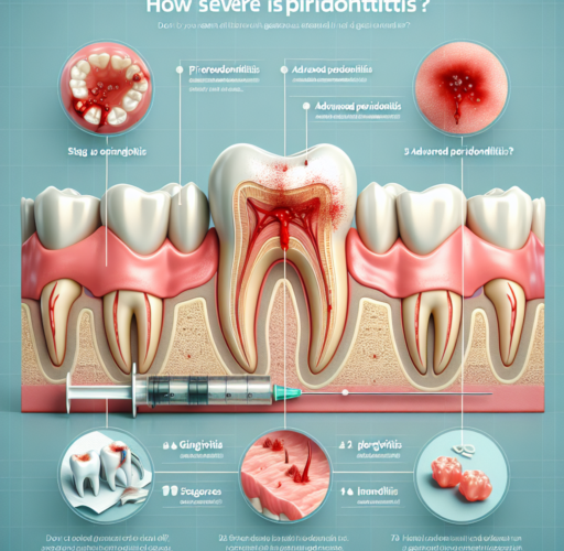 ¿Cómo de grave es la periodontitis?