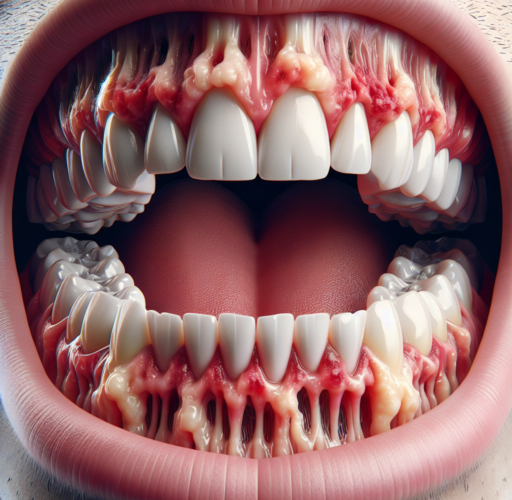 ¿Cómo se ve una boca con periodontitis?