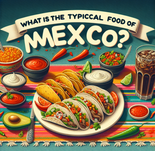 ¿Cuál es la comida típica de México?