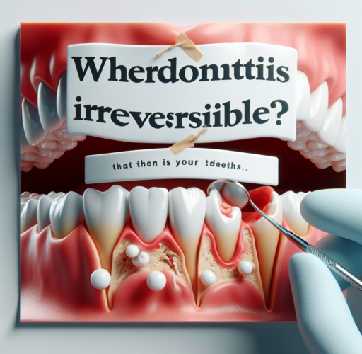 ¿Cuando la periodontitis es irreversible?