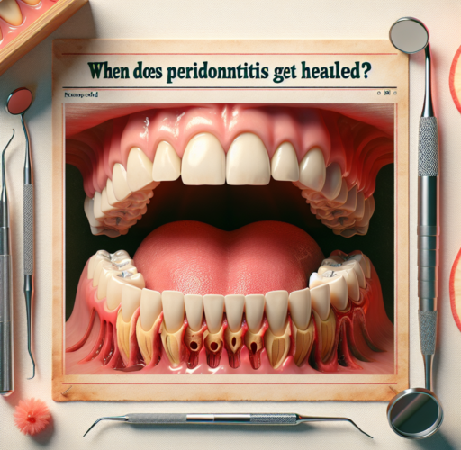 ¿Cuándo se cura la periodontitis?