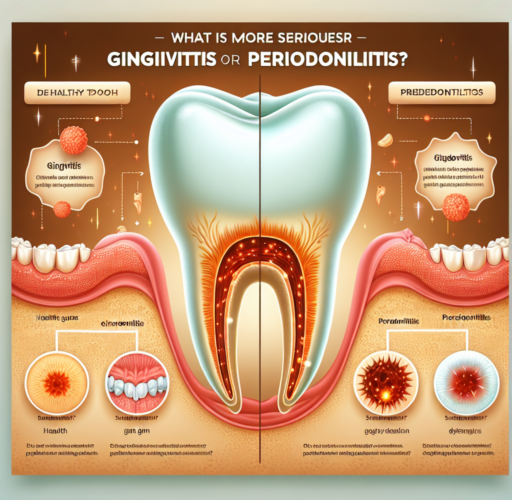¿Qué es más grave gingivitis o periodontitis?